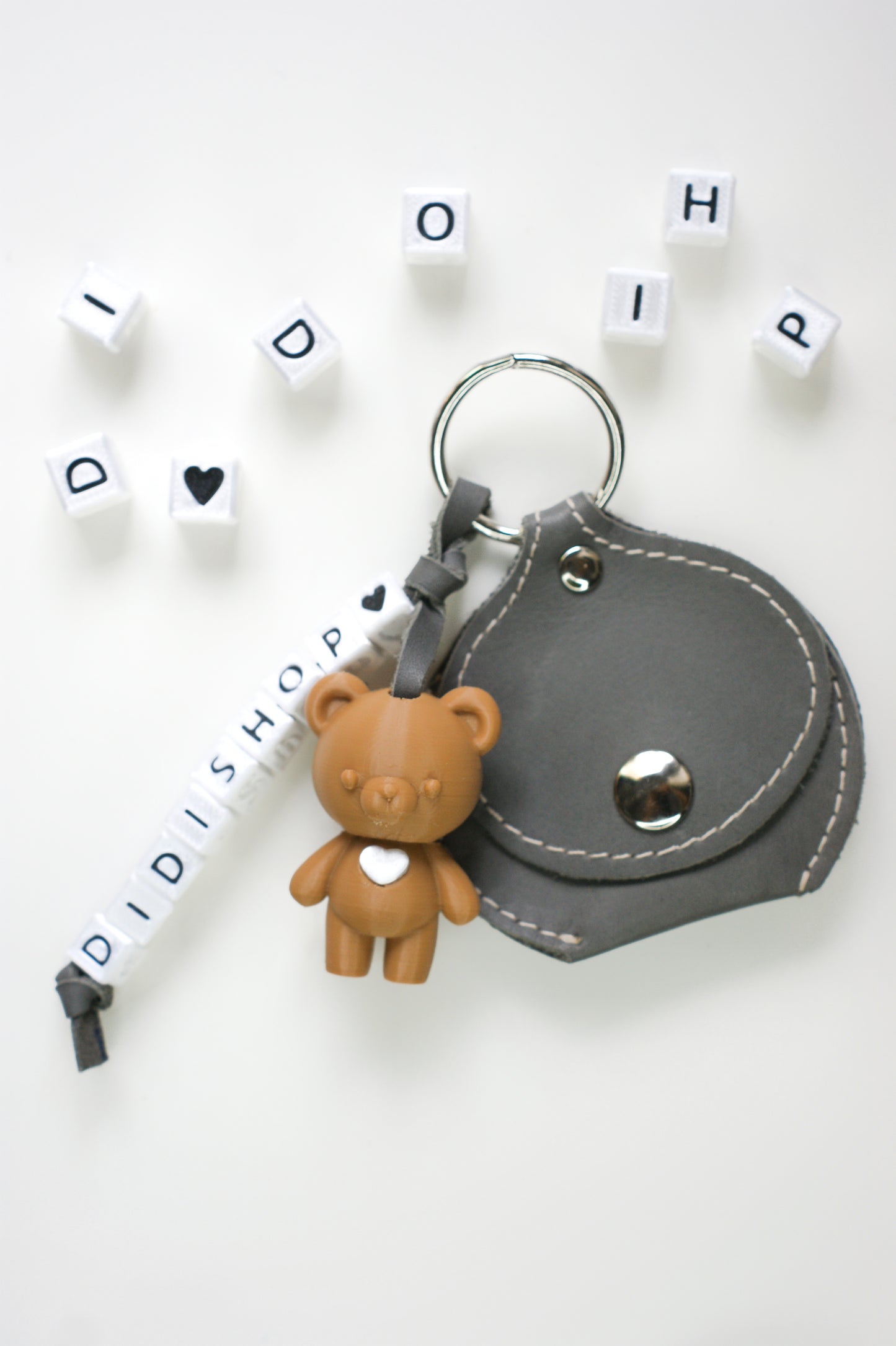 Grey Set: Bolso + Charm